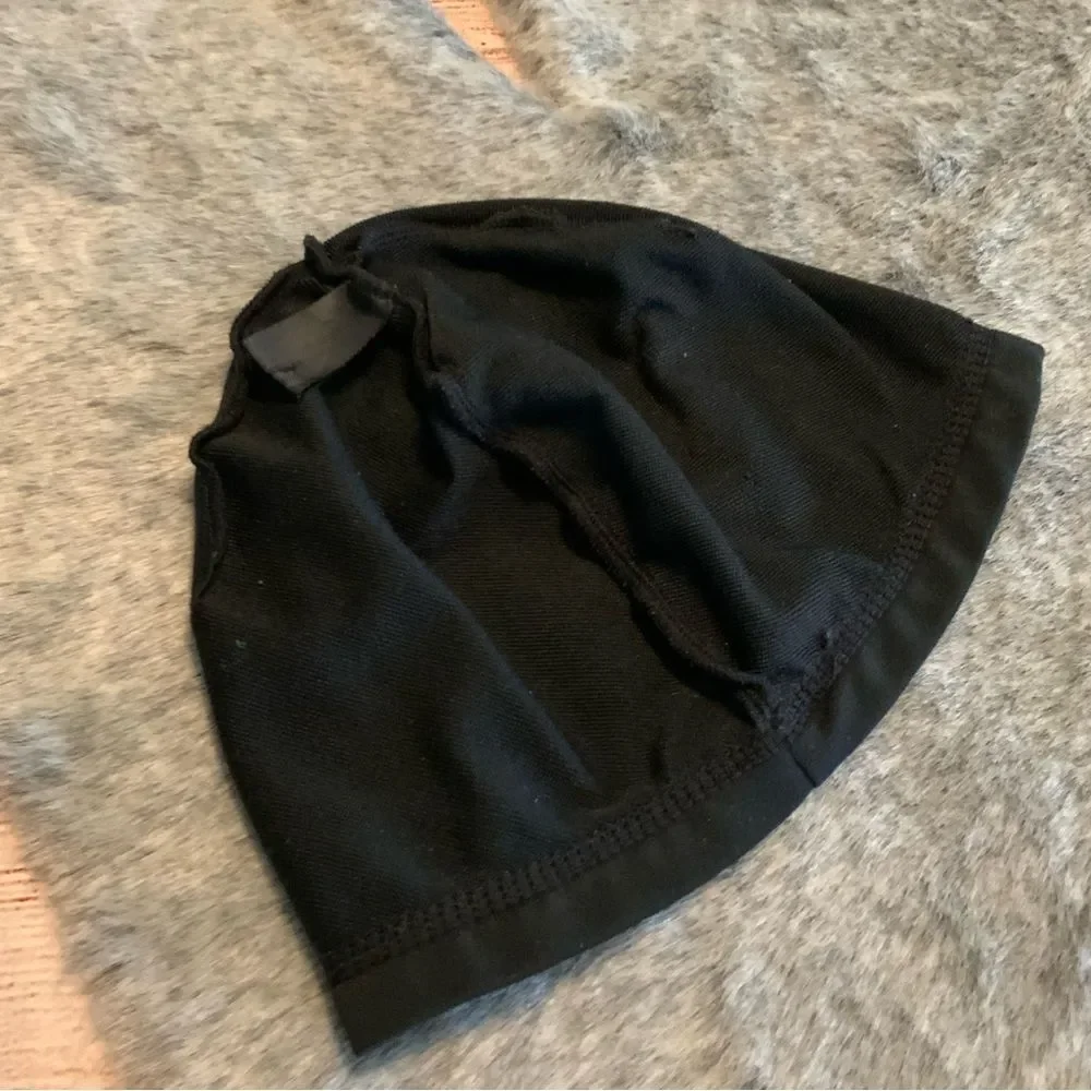 Jordan Baby Black Beanie Red Knit Jumpman Logo Hat